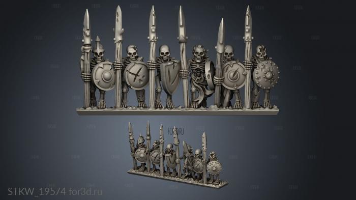 skeletons stl model for CNC