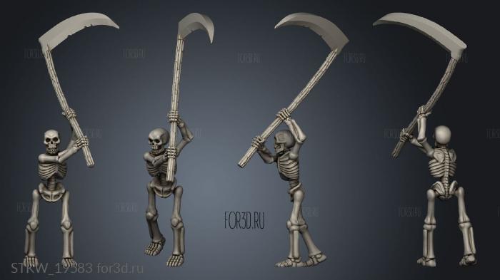 Skeleton 3d stl модель для ЧПУ