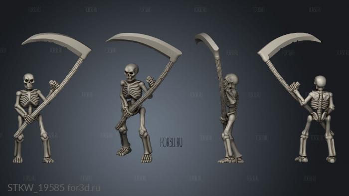 Skeleton 3d stl модель для ЧПУ