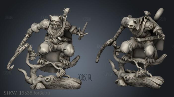 Kizaru bard 3d stl модель для ЧПУ