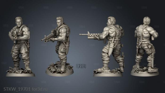 human colonial anti hunter arnie worcesternegger 3d stl модель для ЧПУ