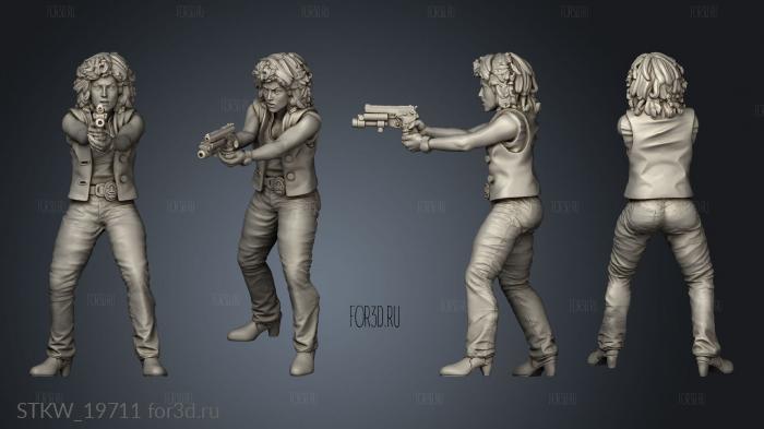 POLICE DETECTIVE LANI MISALOUCHE 3d stl модель для ЧПУ