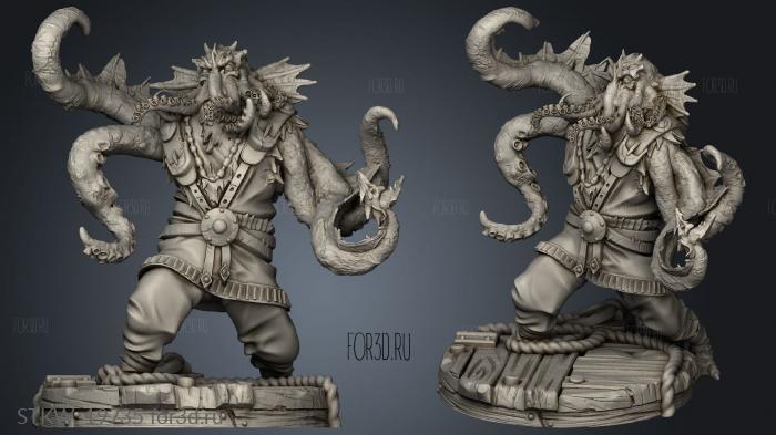 Sky Kraken Acolytes Acolyte stl model for CNC