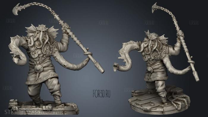 Sky Kraken Acolytes Acolyte stl model for CNC