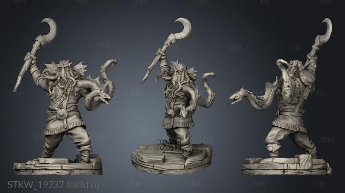 Sky Kraken Acolytes Acolyte stl model for CNC