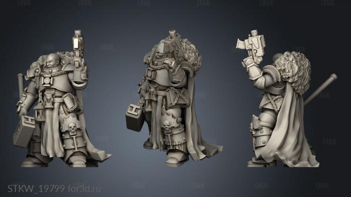 Inquisitor Witch Hunter ZPR 3d stl модель для ЧПУ