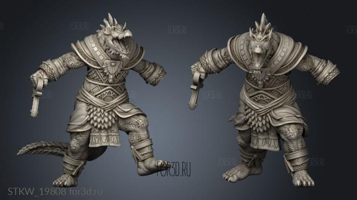 Sobek Alternate stl model for CNC