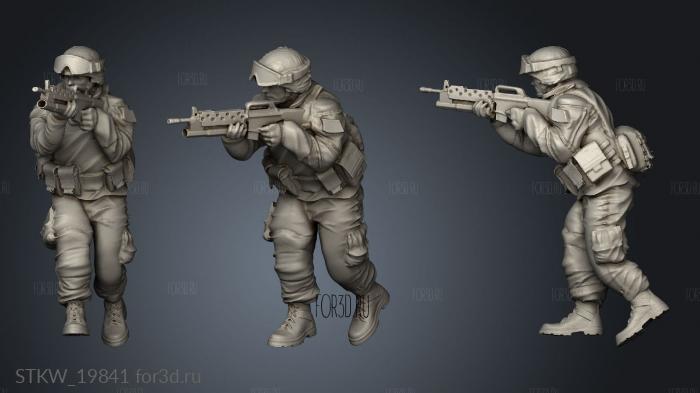 SOMALIA Ranger Grenade Launcher 3d stl модель для ЧПУ