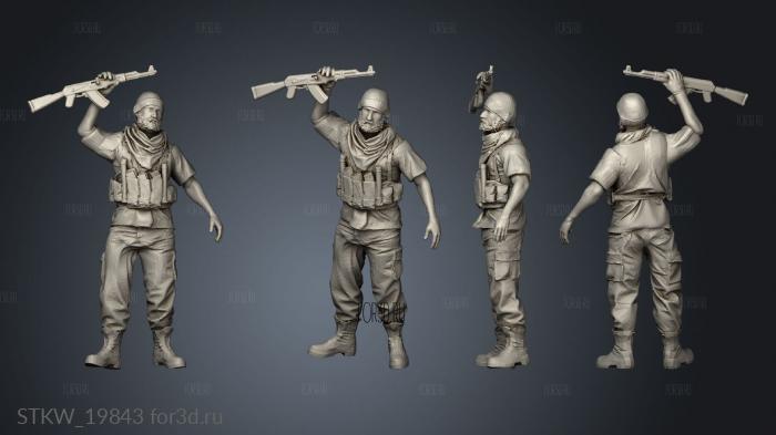 Soldiers Fortune Insurgent Squad 3d stl модель для ЧПУ