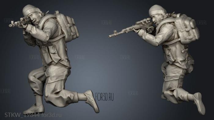 Soldiers Fortune Insurgent Squad DMR 3d stl модель для ЧПУ