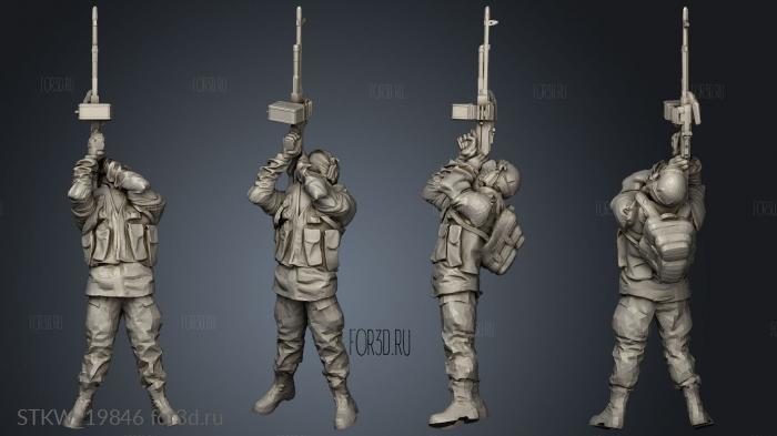 Soldiers Fortune Insurgent Squad PKM 3d stl модель для ЧПУ