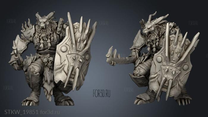 some Beastman Champion 3d stl модель для ЧПУ