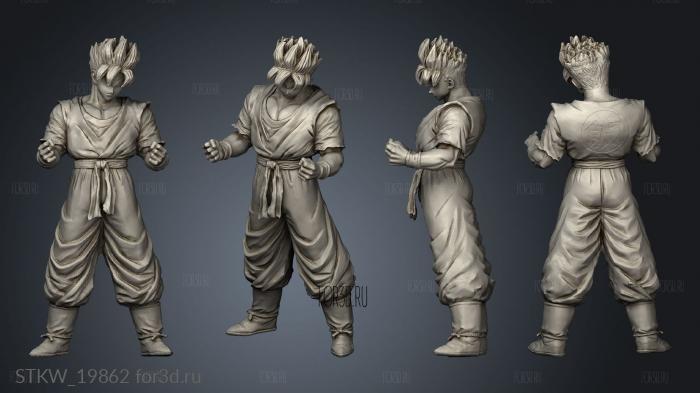 Son Gohan Decimation foots 3d stl модель для ЧПУ