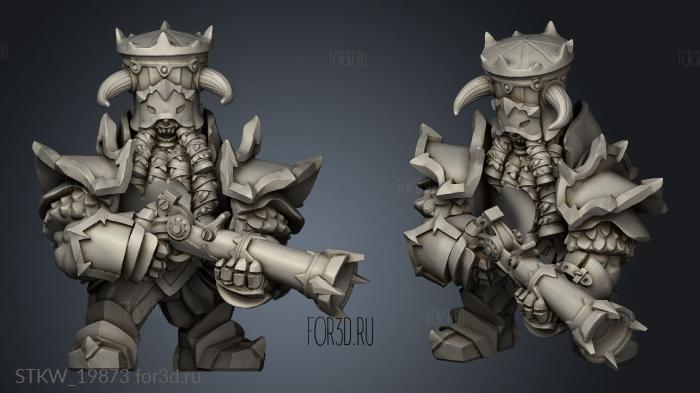 Sons Gunners Gunner 3d stl модель для ЧПУ