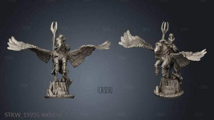 Sorceress Pegasus renfort 3d stl модель для ЧПУ