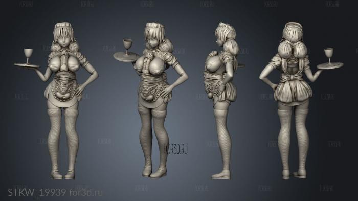 sorting futa MAID with horsecock 3d stl модель для ЧПУ