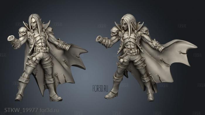 Vampires Bloodseeker male 3d stl модель для ЧПУ