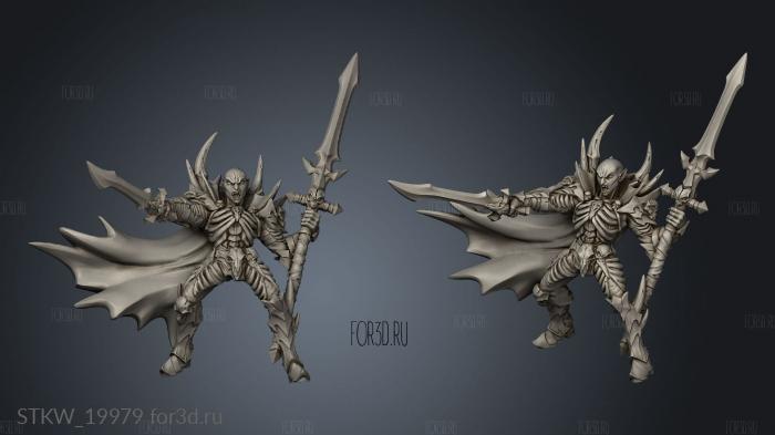 Vampires Drakenmir on Blood Hunter Sword Spear 3d stl модель для ЧПУ