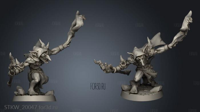 Goblin Dark Spark stl model for CNC