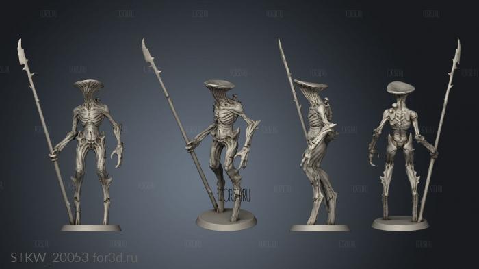 Spear Myconid 3d stl модель для ЧПУ