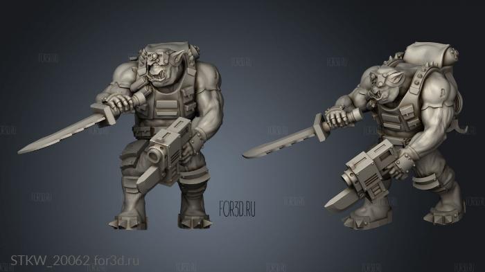 Kommandos COMMANDO 3d stl модель для ЧПУ