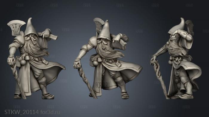 Old Mage 3d stl модель для ЧПУ