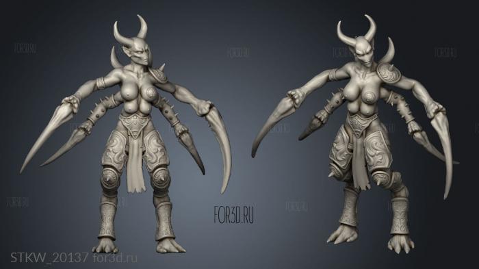 Spider maidens Coven 3d stl модель для ЧПУ