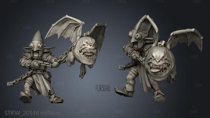 Spinjunkies Goblin stl model for CNC