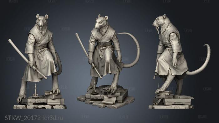 Splinter 3d stl модель для ЧПУ