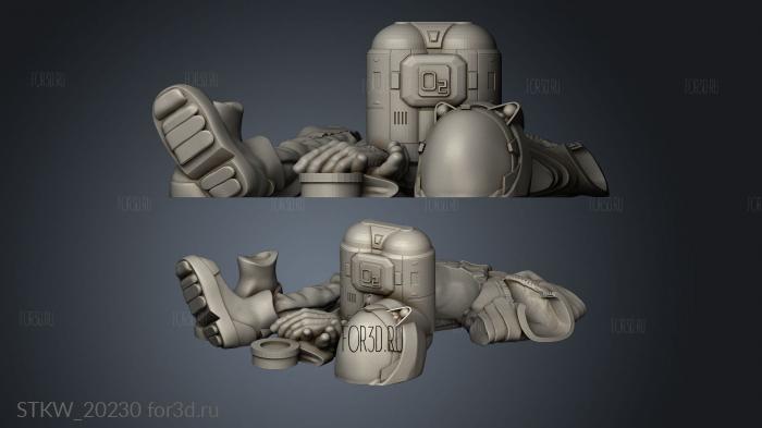 Psychopath Base stl model for CNC