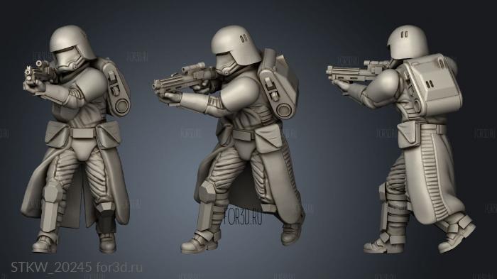 Trooper Sovereign Frost stl model for CNC