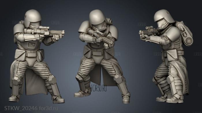 Trooper Sovereign Frost stl model for CNC