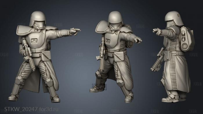 Trooper Sovereign Frost stl model for CNC