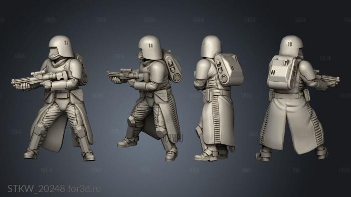 Trooper Sovereign Frost stl model for CNC