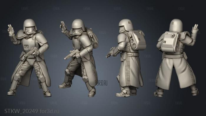 Trooper Sovereign Frost commander 3d stl модель для ЧПУ