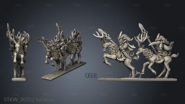 stagriders 3d stl модель для ЧПУ