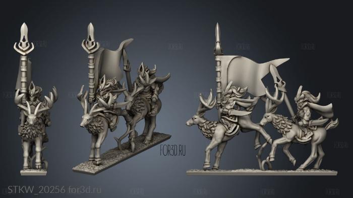 stagriders banner 3d stl модель для ЧПУ