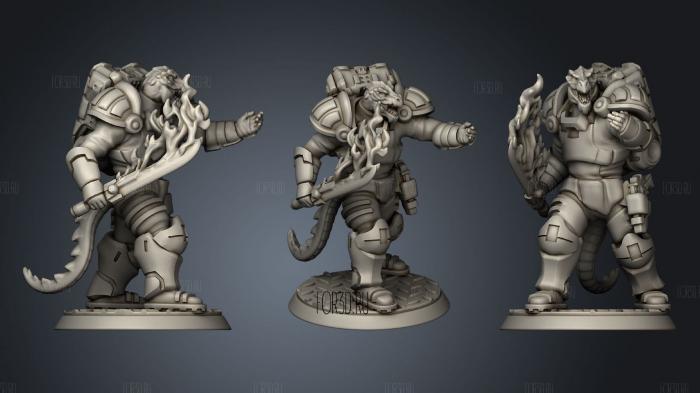 Vex Solarian for Starfinder stl model for CNC