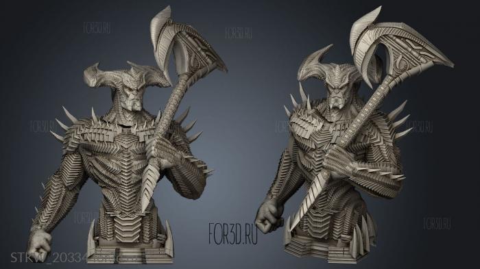 Steppenwolf Axe 3d stl модель для ЧПУ