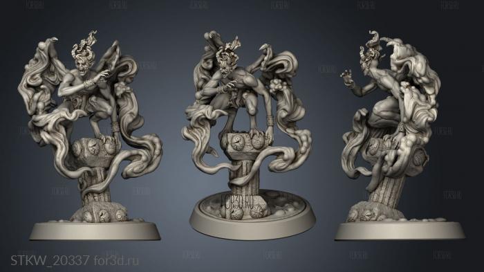 Stinky Ancient Ruins Dust Mephit stl model for CNC