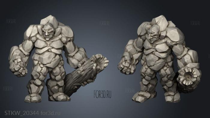 Stone Giants Giant 3d stl модель для ЧПУ