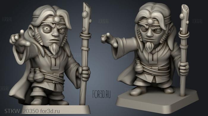 Wizard stl model for CNC