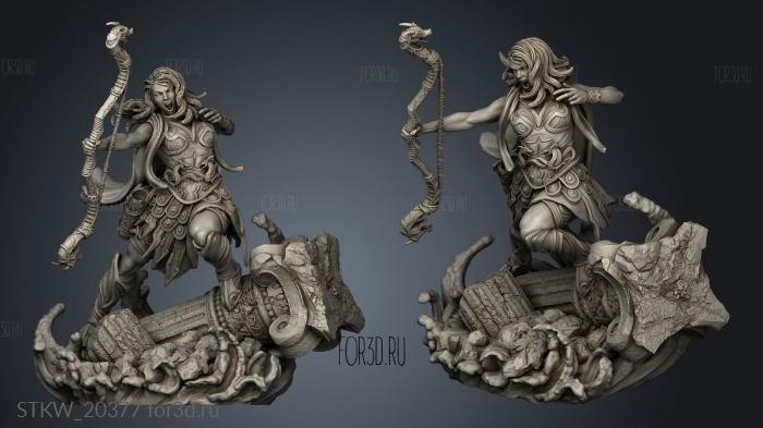 Storm Giant Battle Maidens Battlemaiden 3d stl модель для ЧПУ