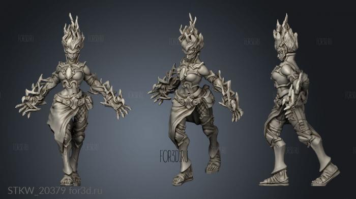 Storm Giant Female bolt 3d stl модель для ЧПУ