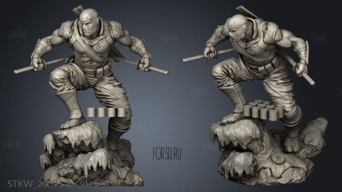 Storm Shadow from GI Joe stormshadow ss 3d stl модель для ЧПУ