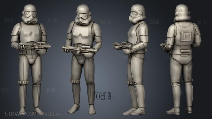 Stormtroopers GE Connector stl model for CNC