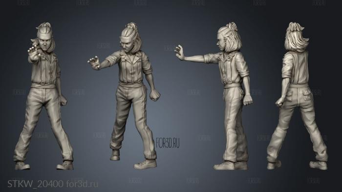 Stranger Girl strangergirl 3d stl модель для ЧПУ