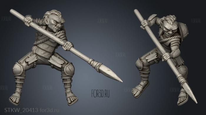 Warg Rider goblin 3d stl модель для ЧПУ