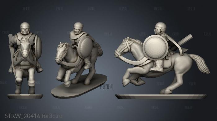 Strip Greek Heavy Cavalry 3d stl модель для ЧПУ