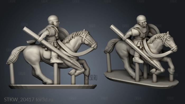 Strip Greek Heavy Cavalry 3d stl модель для ЧПУ